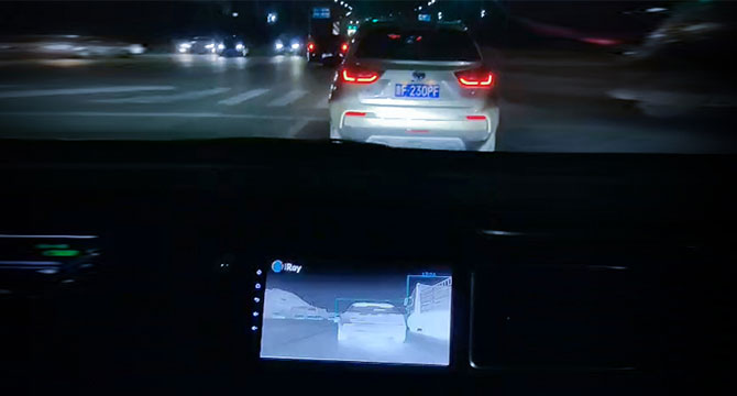 Autóipari infravörös kamera éjszakai látáshoz