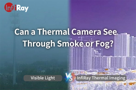 Hőkamera látni keresztül füst vagy köd